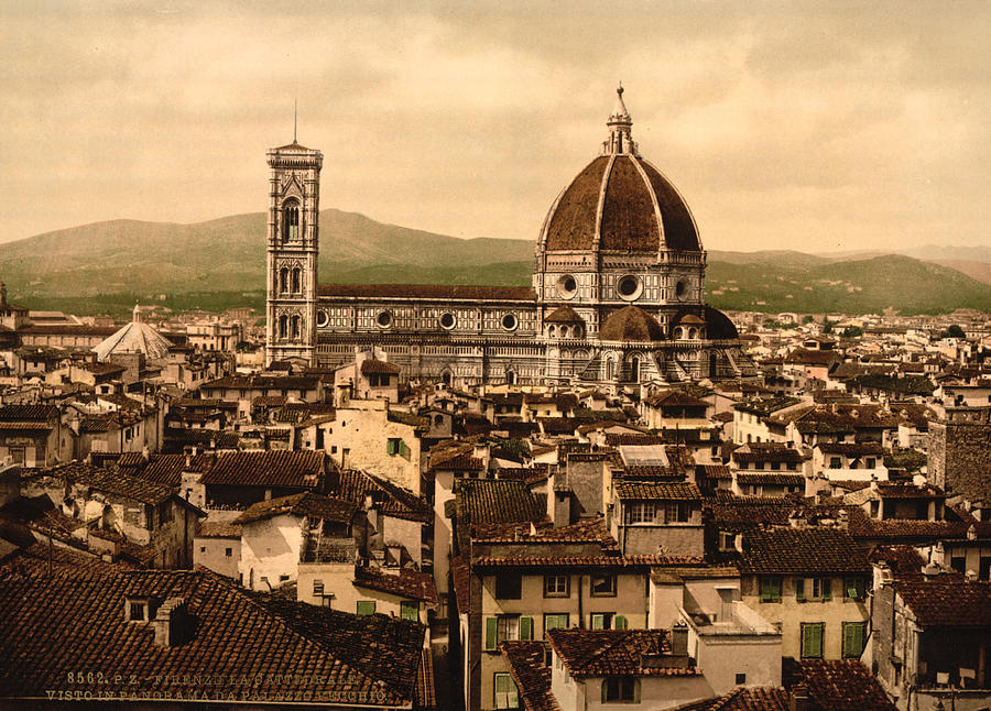 Florence Cathedral #3 Painting by Granger Florence Cathedral #3 Painting by Granger