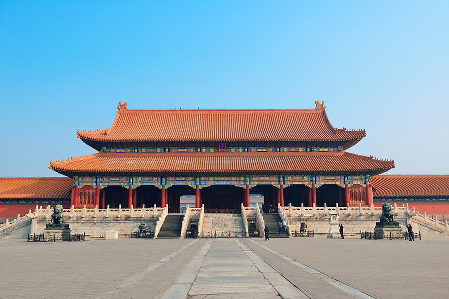 Forbidden City #3 Photograph by Songquan Deng