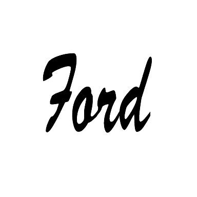 Ford Gallery Logo ONLY Drawing by Nick Toth - Fine Art America