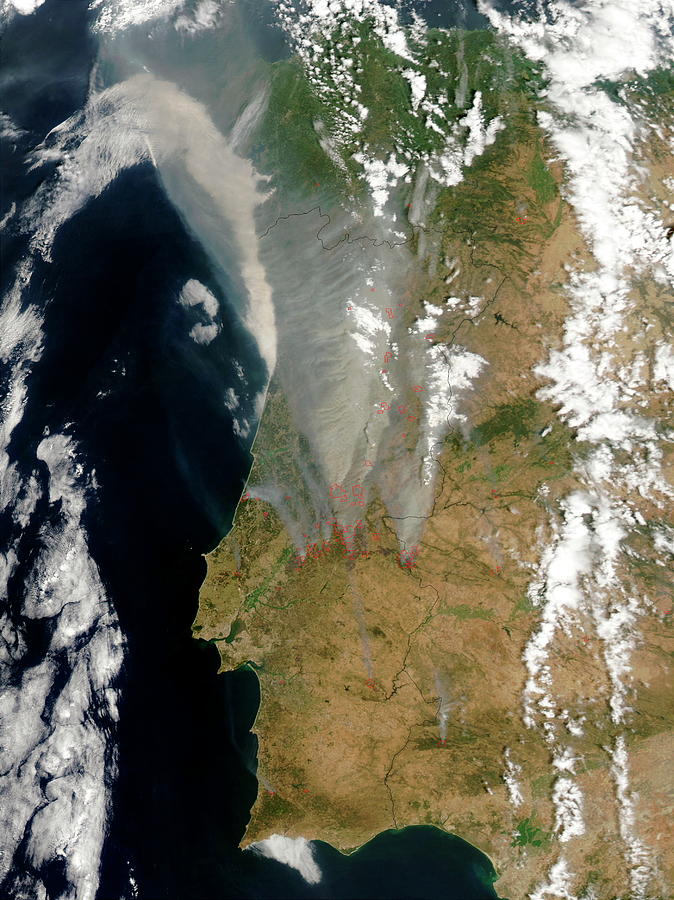 Forest Fires #3 Photograph by Nasa/science Photo Library