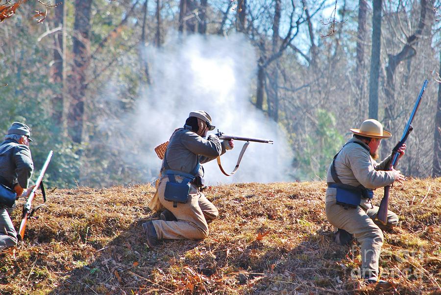 Fort Anderson Civil War Re Enactment 2 Photograph by Jocelyn Stephenson