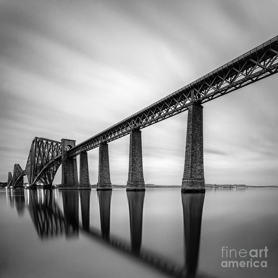 Edinburgh Photograph - Forth Rail Bridge #3 by John Farnan