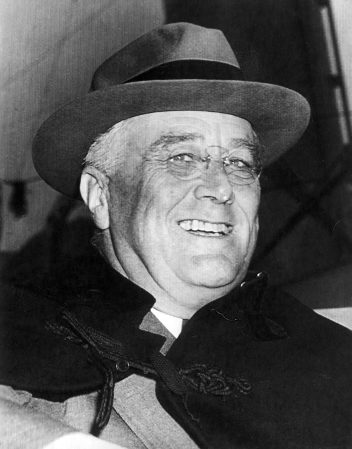Franklin Delano Roosevelt(1882-1945) #3 Photograph by Granger