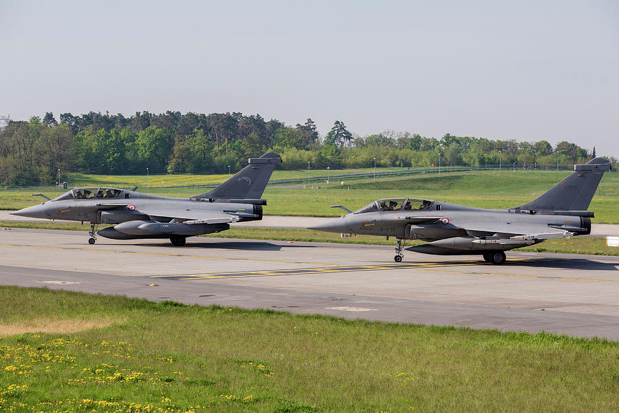 French Air Force Rafale Aircraft Photograph by Timm Ziegenthaler - Fine ...