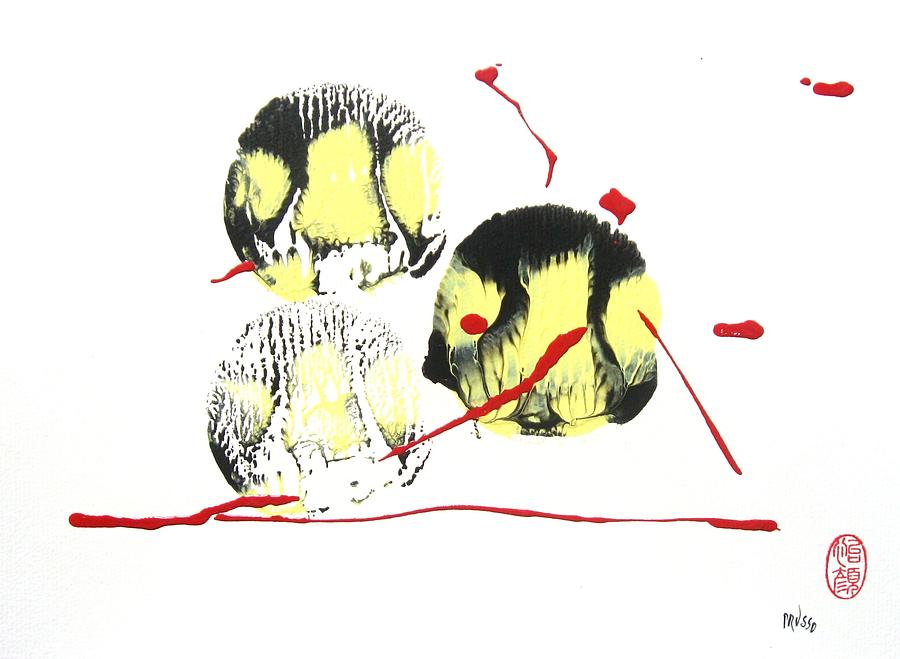 Fugu ichi #2 Painting by Thea Recuerdo
