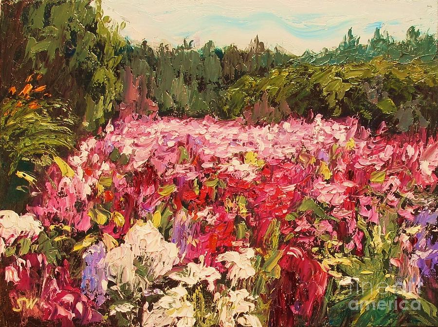 Garden Painting by Sean Wu