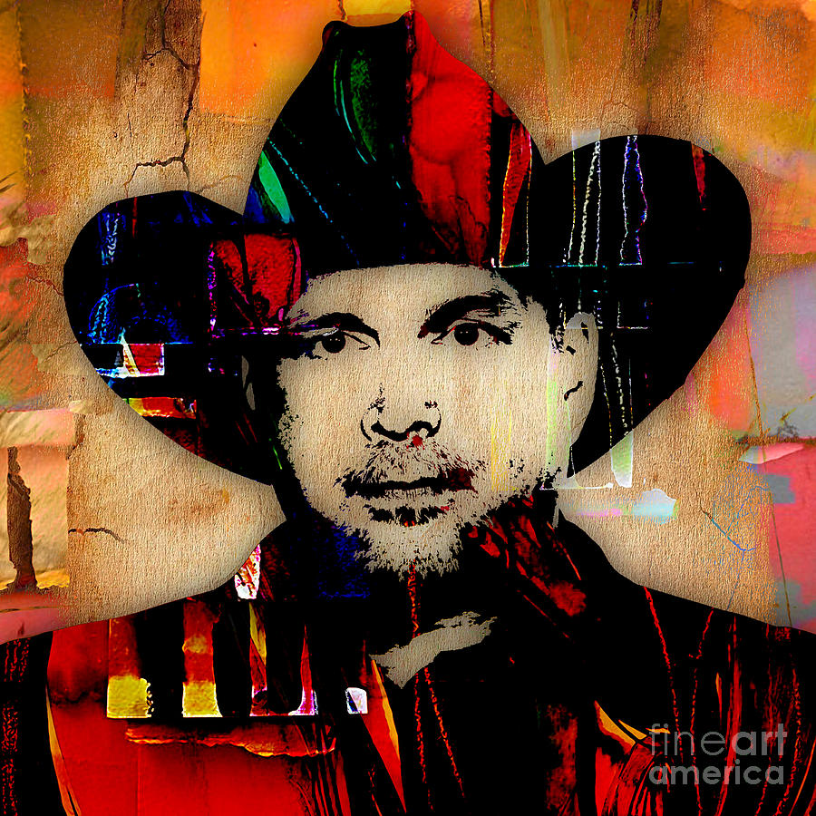 Garth Brooks Collection #3 Mixed Media by Marvin Blaine