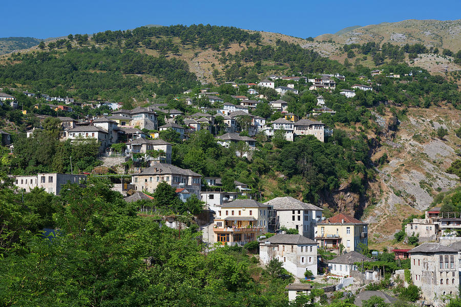 Gjirokastra Or Gjirokaster, Albania Photograph by Panoramic Images ...