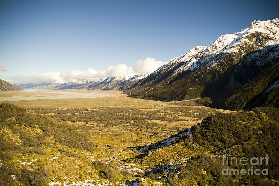 Glacial Mountains Photograph by THP Creative - Fine Art America