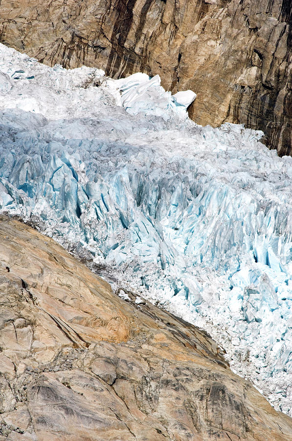 Glacier, Prince Christian Sound Photograph by Daisy Gilardini - Fine ...