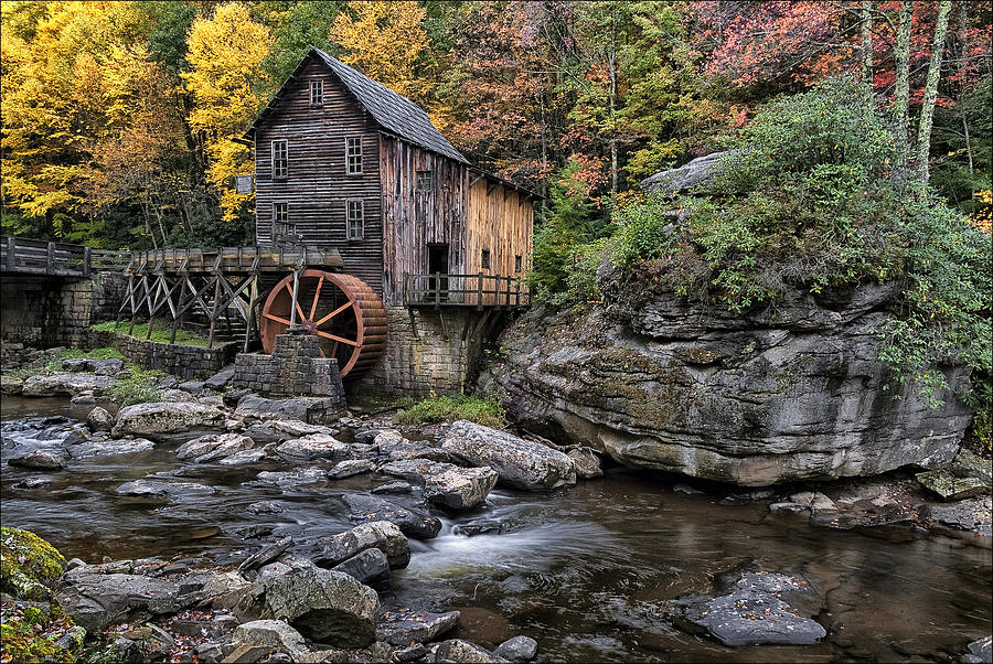Glade Creek Mill #3 Photograph by Robert Fawcett
