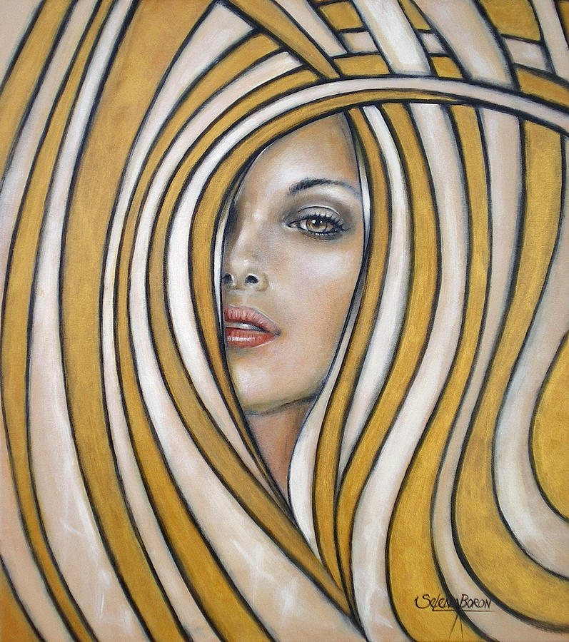 Fantasy Painting - Golden Dream 060809 #1 by Selena Boron