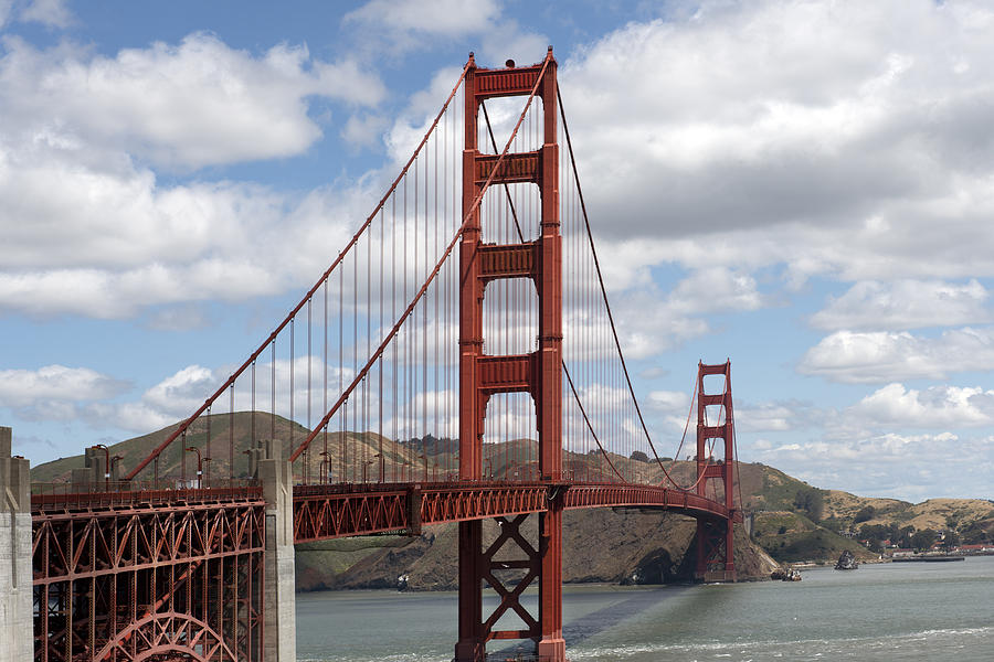 Golden Gate Bridge in San Francisco #3 Photograph by Carol M Highsmith