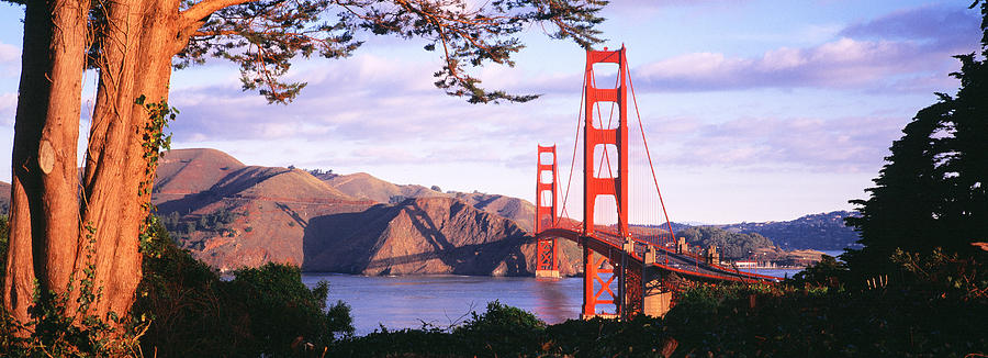 Golden Gate Bridge Photograph - Golden Gate Bridge, San Francisco #3 by Panoramic Images