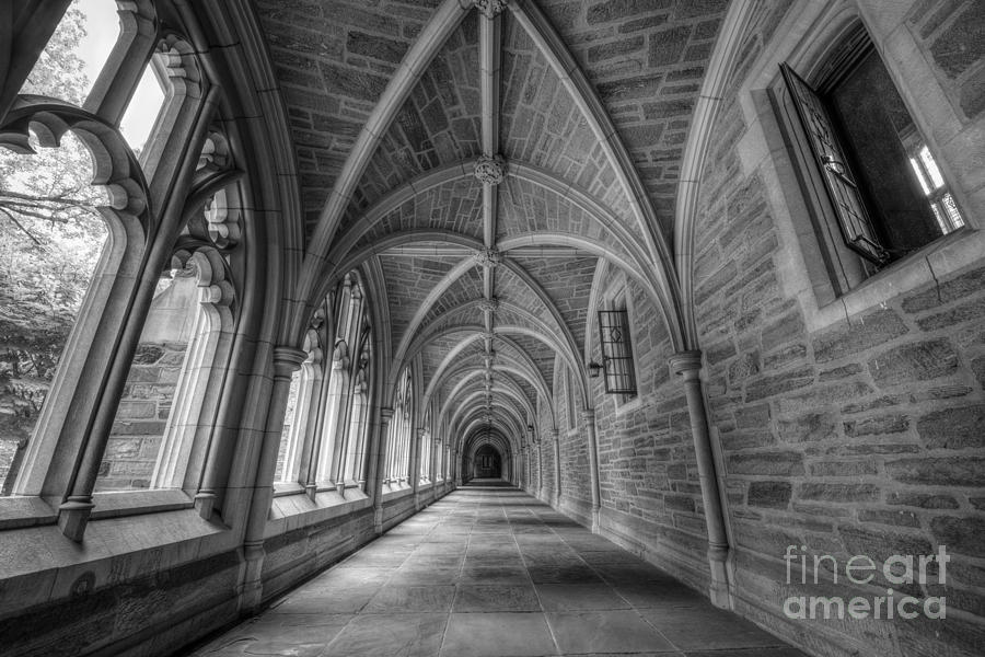 Gothic Hall at Princeton NJ #3 Photograph by Michael Ver Sprill