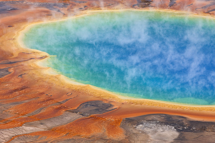 Grand Prismatic Pool  Photograph by Ingo Arndt