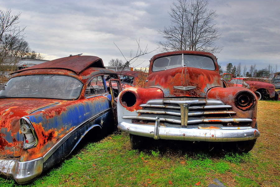 Graveyard Cars #3 Photograph by Willie Harper