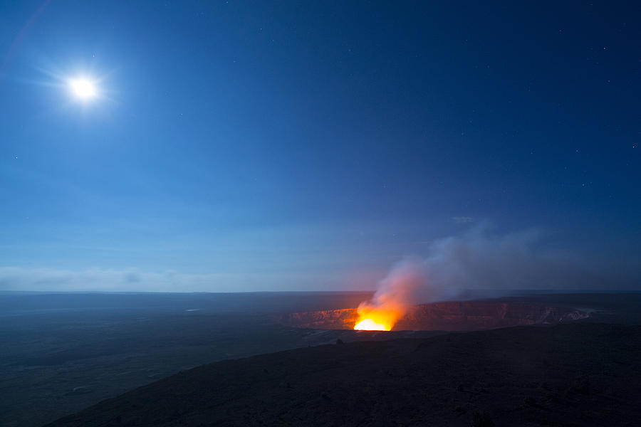 Halemaumau Crater, Hawaii #3 Photograph by Douglas Peebles