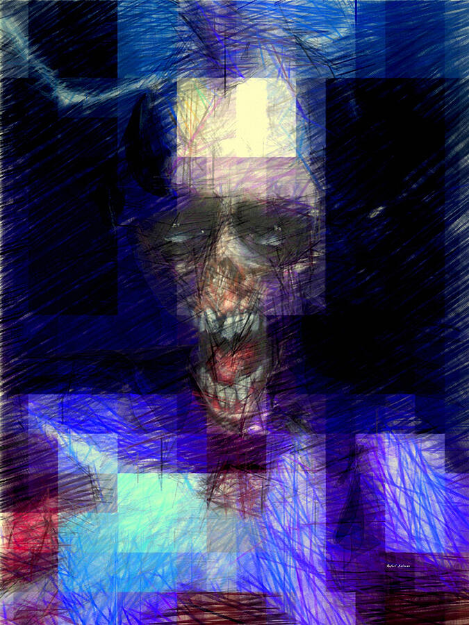 Halloween Mask #3 Digital Art by Rafael Salazar
