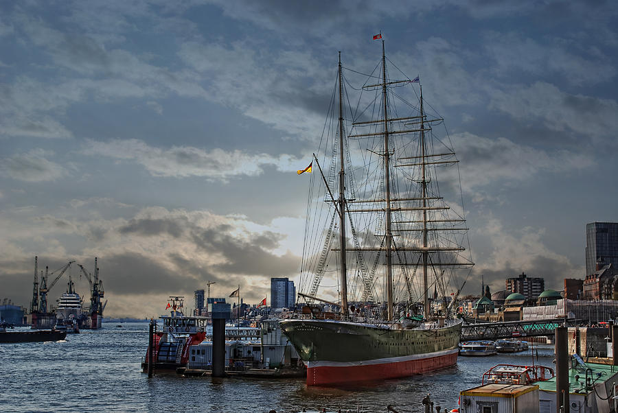 Hamburg Harbor #1 Photograph by Joachim G Pinkawa