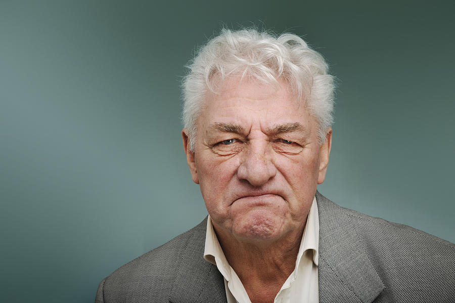 Happy And Grumpy Old Men #3 Photograph by John Rensten