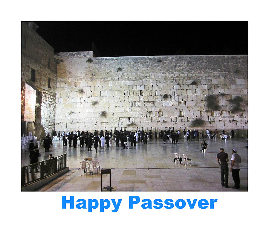 Happy Passover #3 Photograph by John Shiron