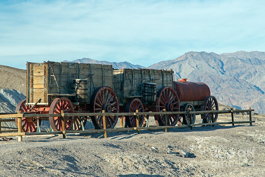 Death Valley National Park Photograph - Harmony Borax Works Death Valley National Park #3 by Fred Stearns