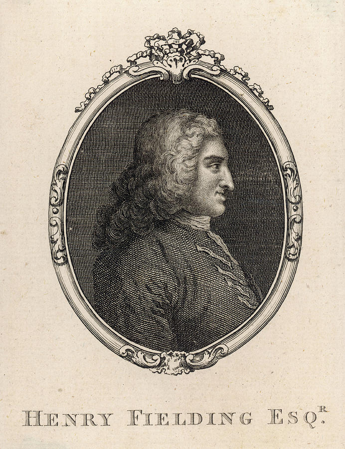 Henry Fielding English Novelist Drawing by Mary Evans Picture Library