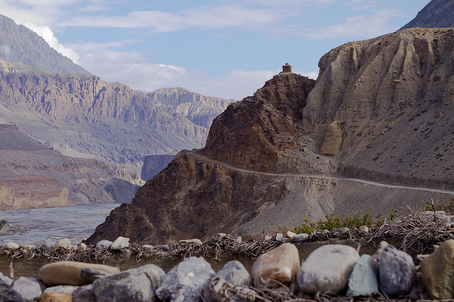 Nature Photograph - Himalayas road #3 by Raimond Klavins