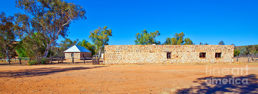 Historical Telegraph Station Alice Springs  #4 Photograph by Bill  Robinson
