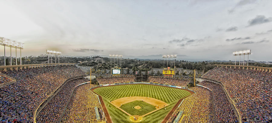 Los Angeles Photograph - Home of the Dodgers #2 by Mountain Dreams