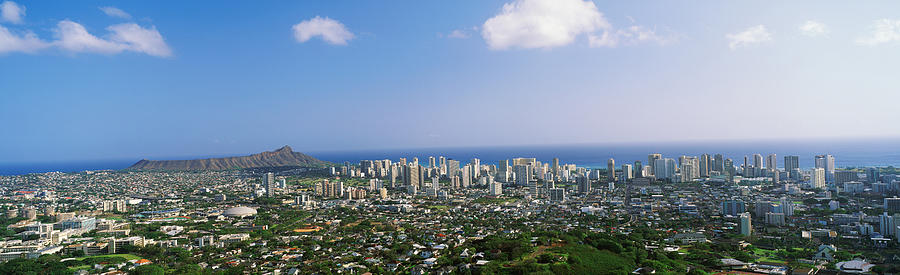 Honolulu Photograph - Honolulu, Hawaii #3 by Panoramic Images