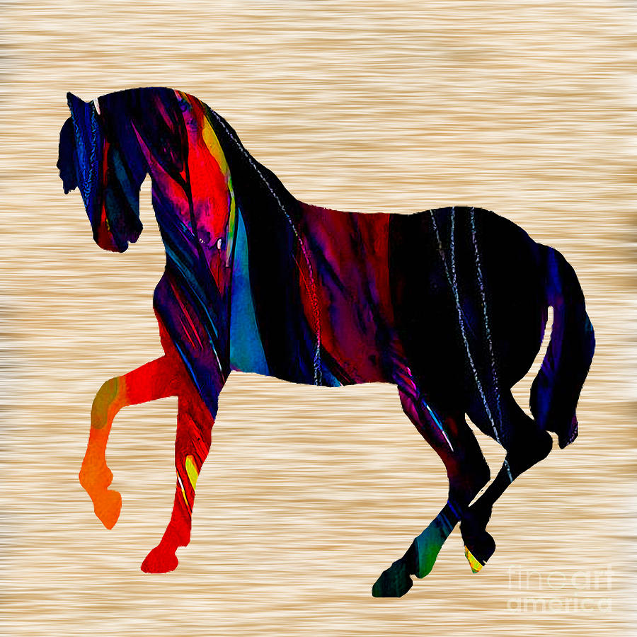 Horse Mixed Media - Horse #9 by Marvin Blaine