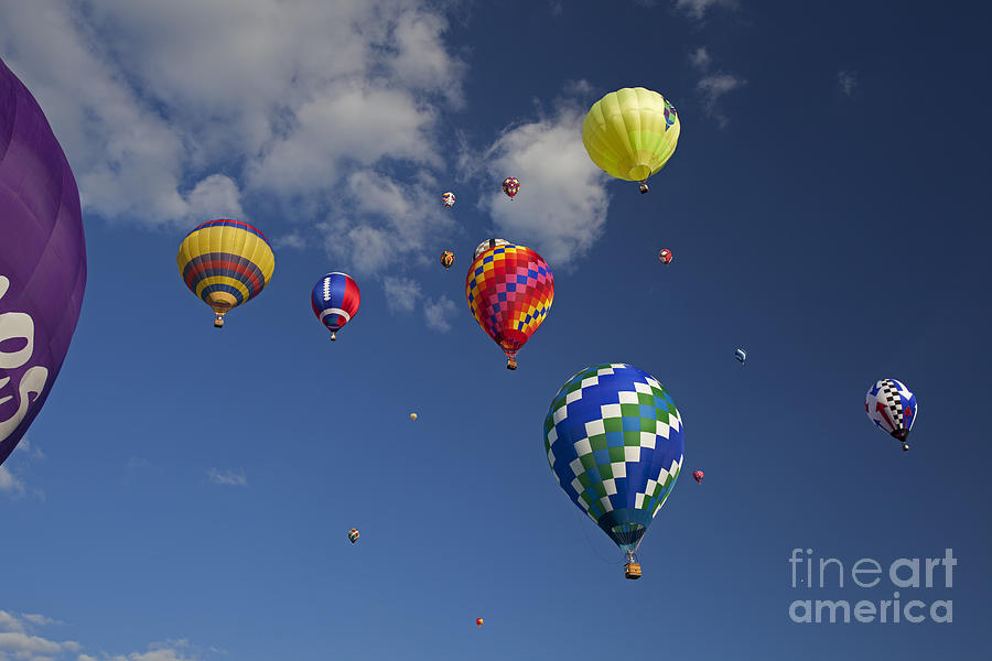 Hot Air Balloon #3 Photograph by Jim West