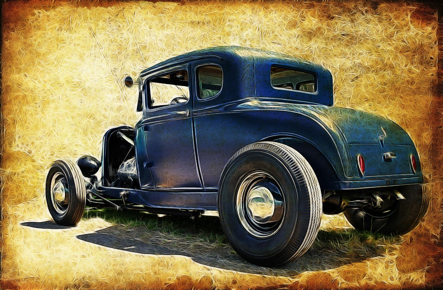 Hot Rod Ford #1 Photograph by Steve McKinzie