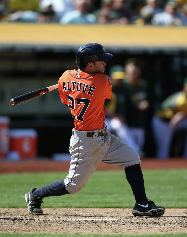 Houston Astros Vs. Oakland Athletics Photograph by Brad Mangin Houston Astros Vs. Oakland Athletics Photograph by Brad Mangin