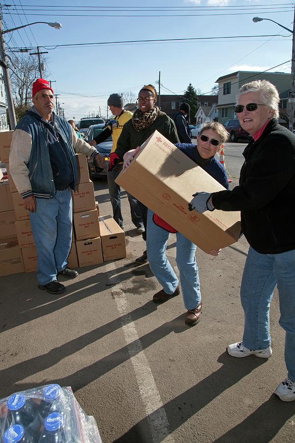 Hurricane Sandy Disaster Relief #3 Photograph by Science Photo Library Hurricane Sandy Disaster Relief #3 Photograph by Science Photo Library