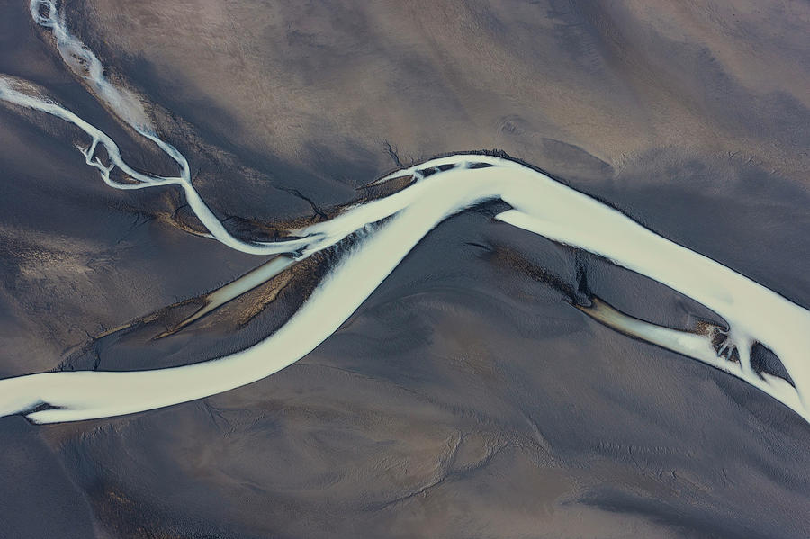 Icelandic Glacier River #3 Photograph by Guðmundur Tómasson Icelandic Glacier River #3 Photograph by Guðmundur Tómasson
