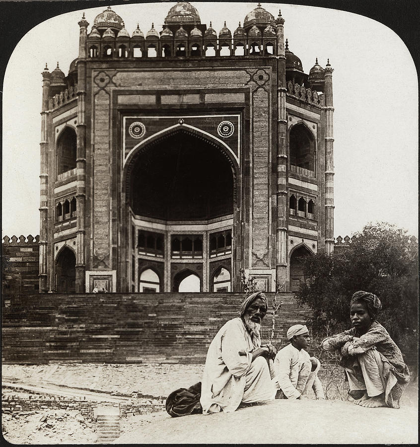 1907 Photograph - India Fatehpur Sikri, C1907 by Granger 1907 Photograph - India Fatehpur Sikri, C1907 by Granger