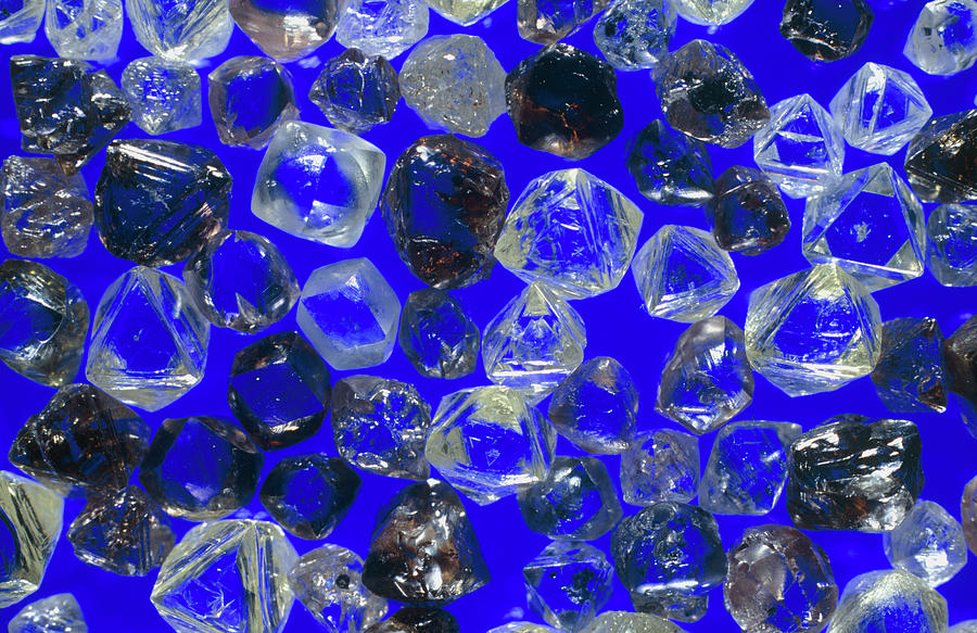 Industrial Diamonds #3 Photograph by Sinclair Stammers/science Photo Library