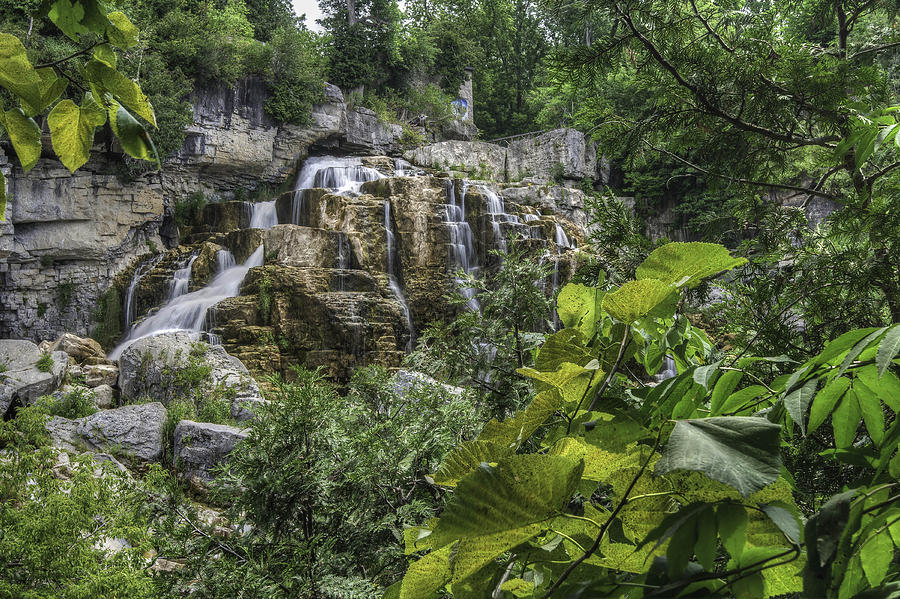 Nature Photograph - Inglis Falls #3 by Paul Pascal