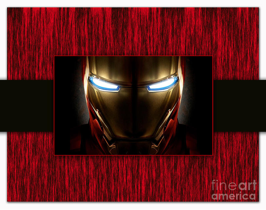 Iron Man #3 Mixed Media by Marvin Blaine