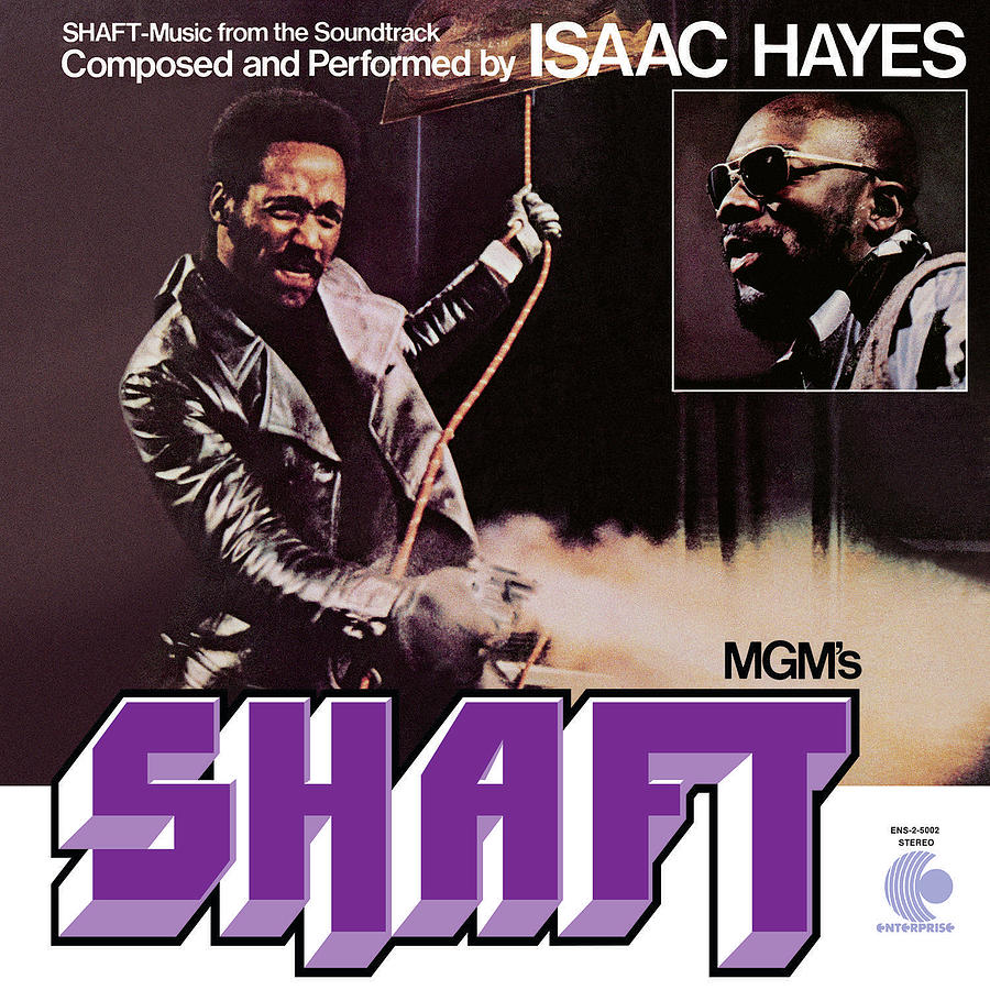 Funk Digital Art - Isaac Hayes -  Shaft #3 by Concord Music Group
