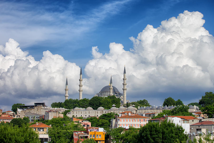 Istanbul Cityscape #3 Photograph by Artur Bogacki