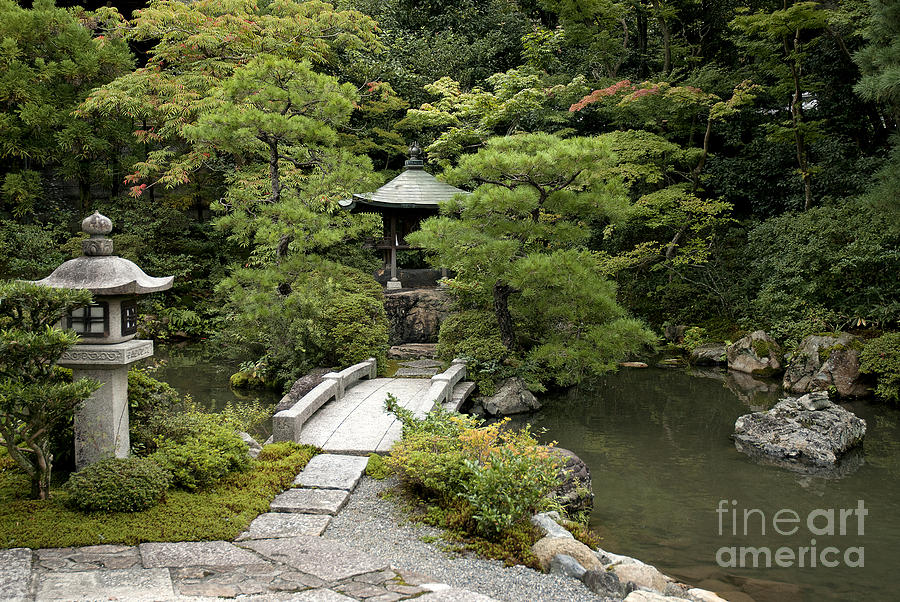 Japanese Traditional Garden In Kyoto Japan #3 Photograph by JM Travel Photography