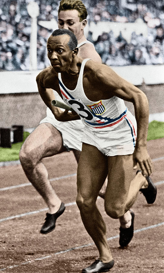 James Jesse Owens #2 Photograph by Granger