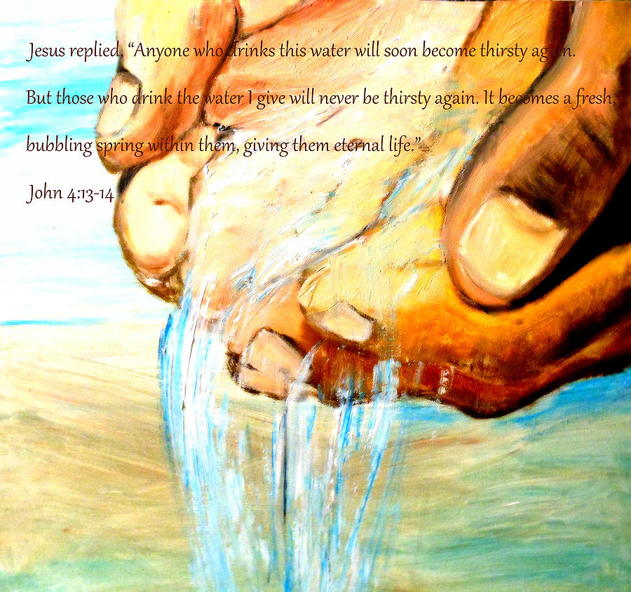 Jesus Loves you #3 Painting by Amanda Dinan