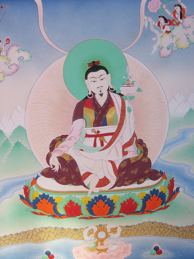 Jigme Lingpa Painting by Suzy Greanias