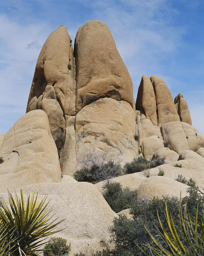 Joshua Tree Rock Formations #3 Photograph by Charlie Ott