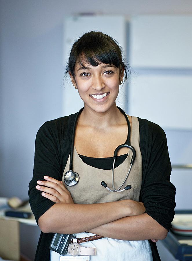 Junior Doctor Photograph by Lth Nhs Trust/science Photo Library - Fine ...